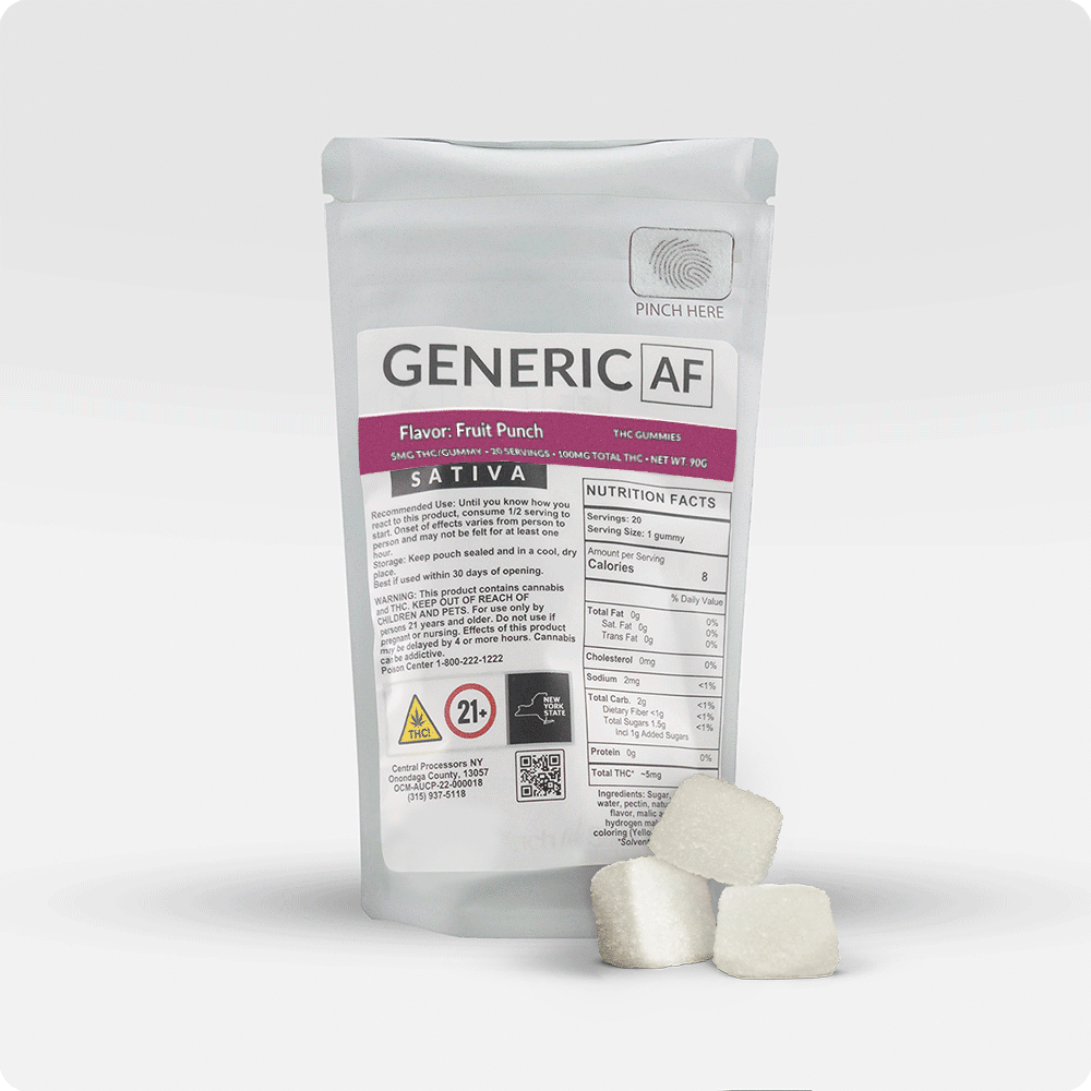 Generic AF Fruit Punch Edible 20-pack (Hybrid) {100mg}
