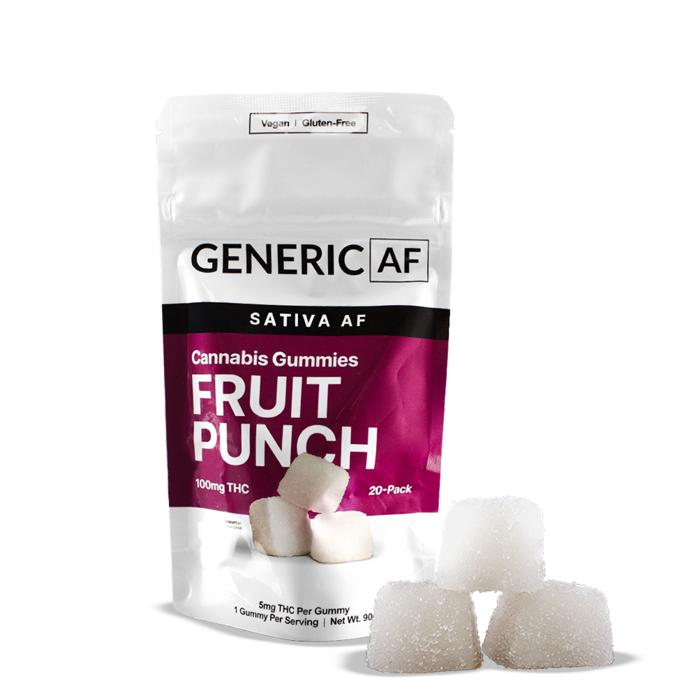 Generic AF Fruit Punch Edible 20-pack (Hybrid) {100mg}