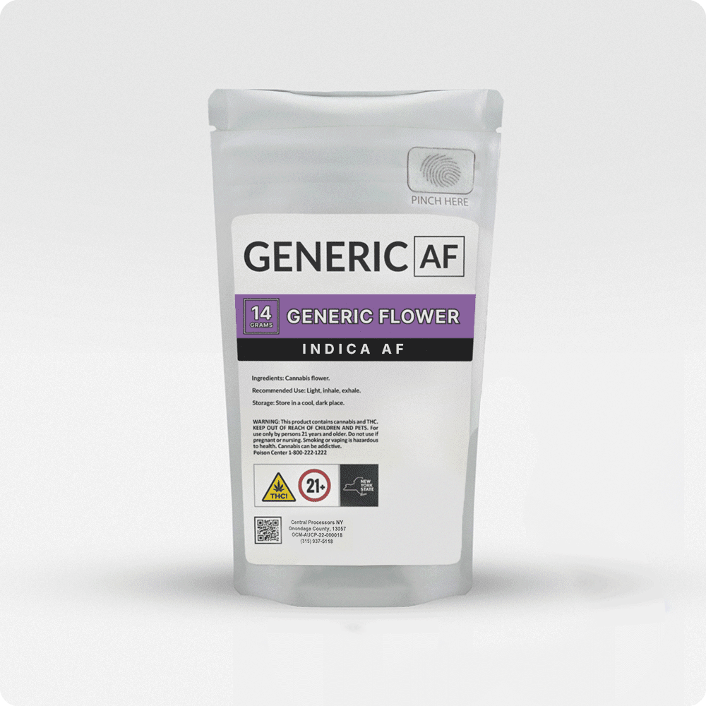 Generic AF Purple Cookies Flower  (Indica) 24% {14g}