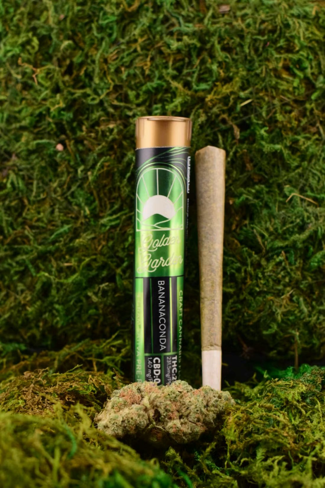 Golden Garden Bananaconda Pre-Roll (Sativa) 29.5% {1g}