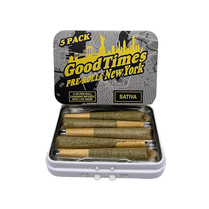 Good Times Infused Pre-Roll 5-pack Sativa