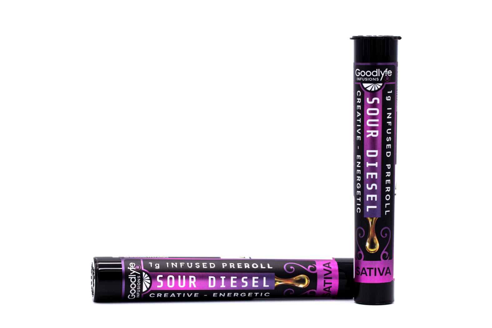 Goodlyfe Sour Diesel Infused Pre-Roll (Sativa) 48.06% {1g}