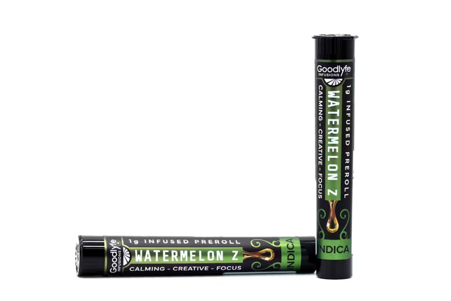 Goodlyfe Watermelon Z Infused Pre-Roll (Indica) 49.05% {1g}
