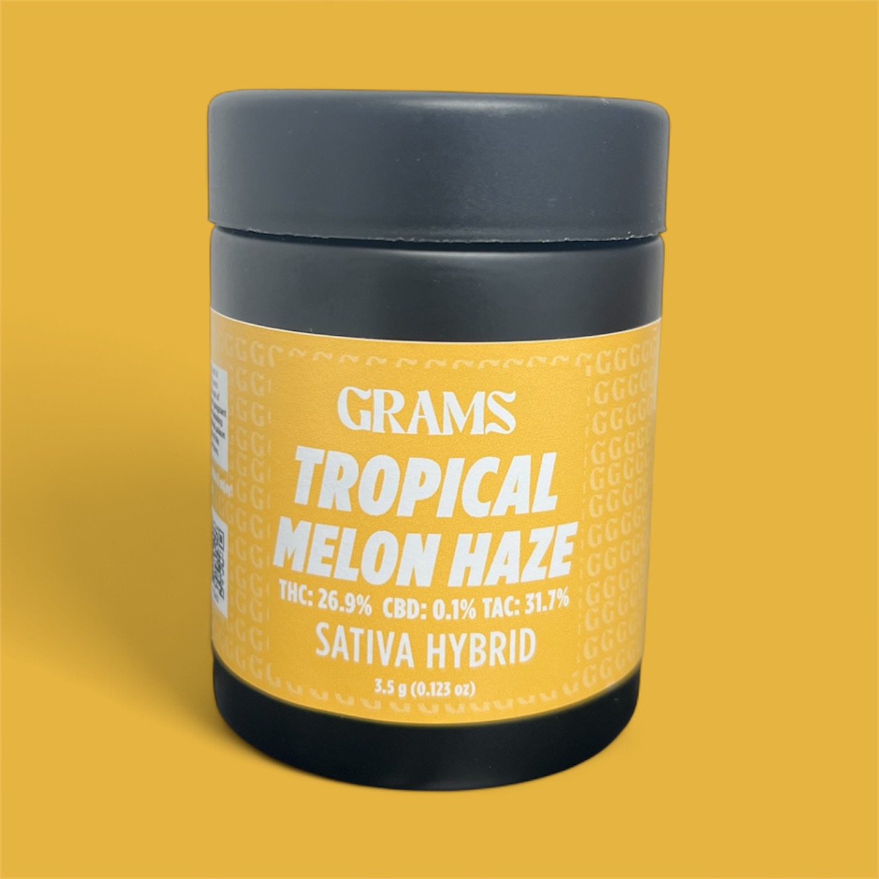 Grams Tropical Melon Haze Flower  (Hybrid Sativa) 26.9% {3.5g}