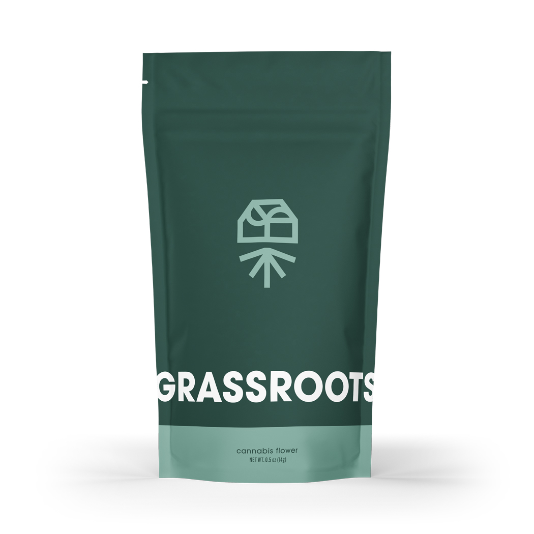 Grassroots Triple Stack Flower  (Indica) 26% {14g}