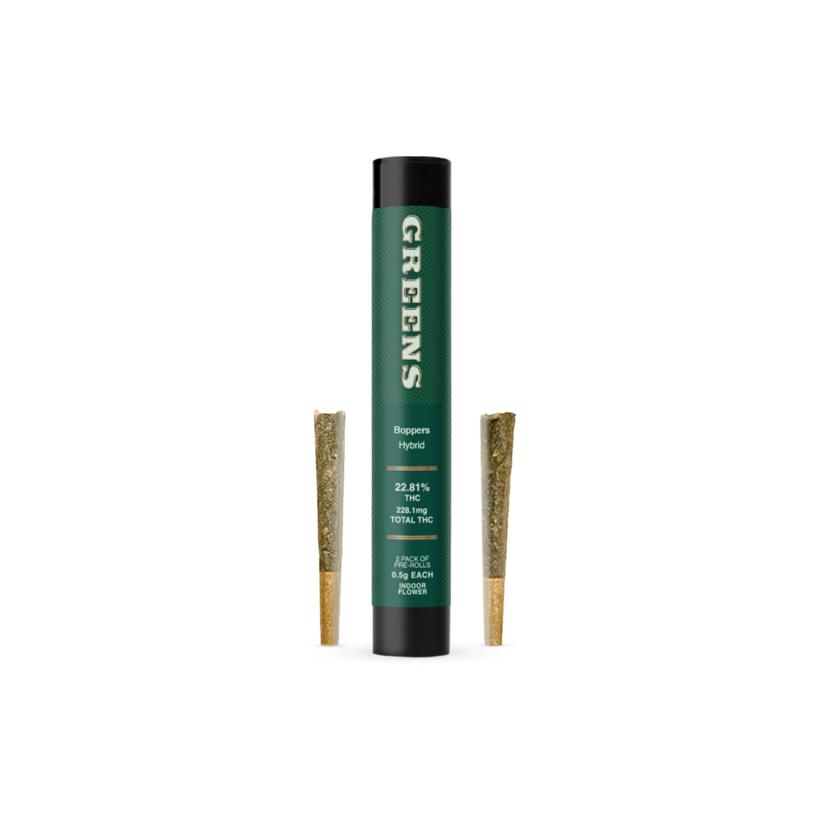 GREENS - BOPPERS PRE-ROLL