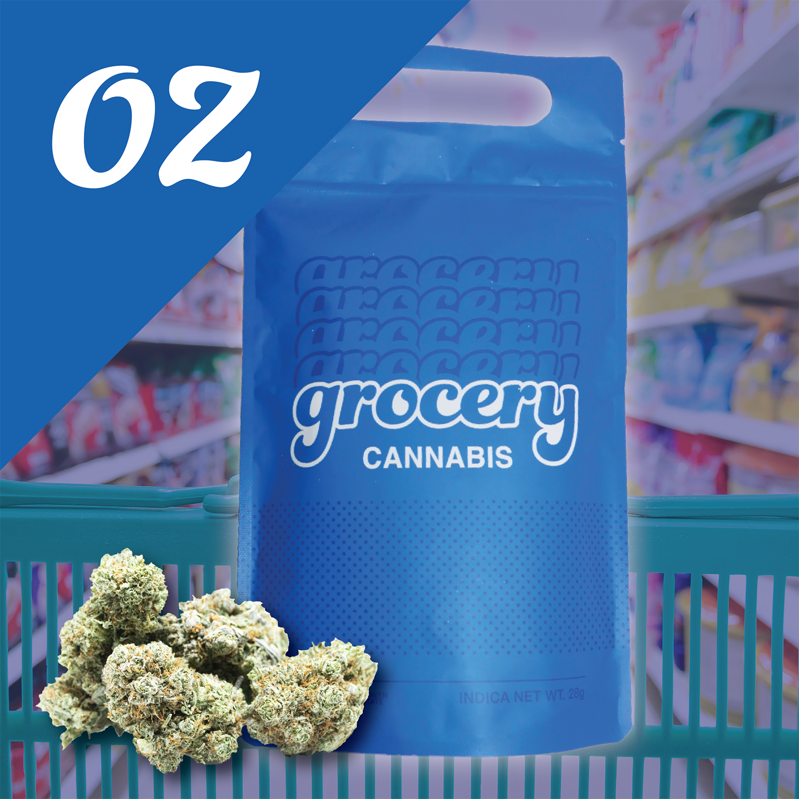 Grocery Crema miniMArt Flower (Indica) 27.04% {3.5g}