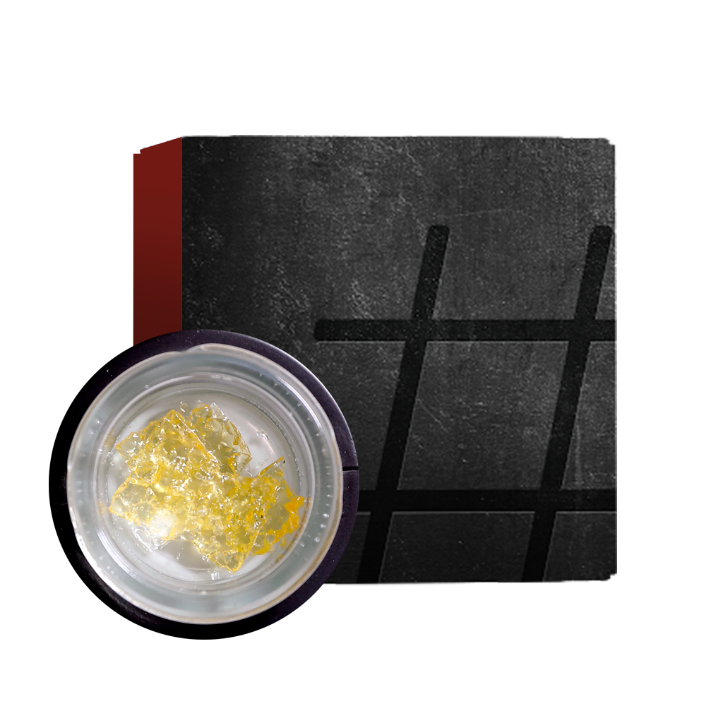 #HASH Mendo Breath Brittle Shatter  (Hybrid Indica) 85.05% {1g}
