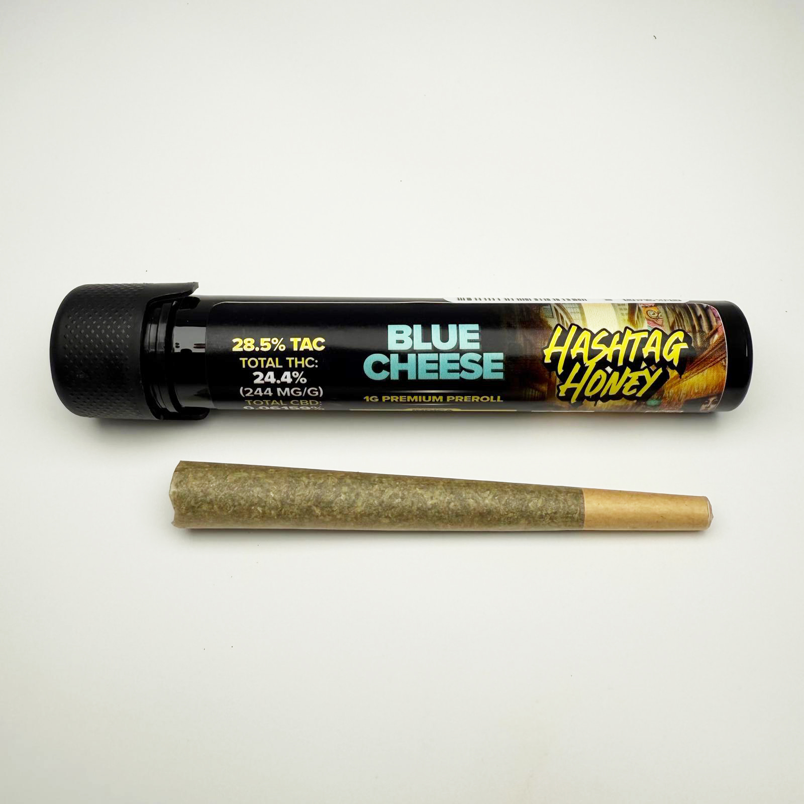Hashtag Honey Blue Cheese Pre-Roll (Indica) 24% {1g}