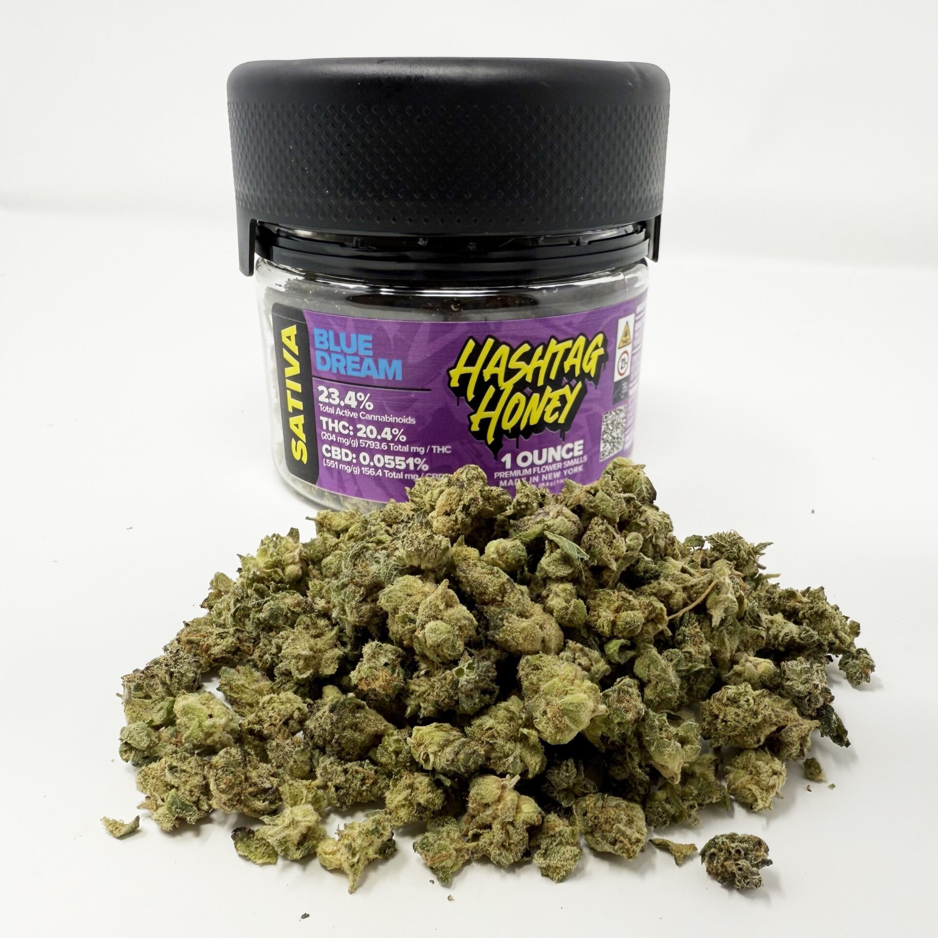 Hashtag Honey Blue Dream Flower  (Sativa) 19% {28g}
