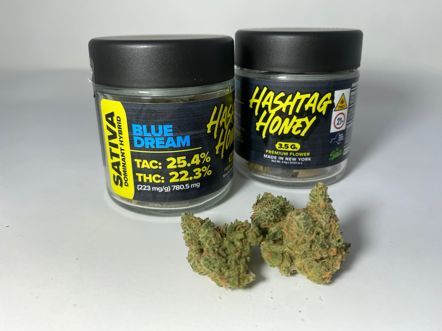 Hashtag Honey Blue Dream Flower (Sativa) 22% {3.5g}