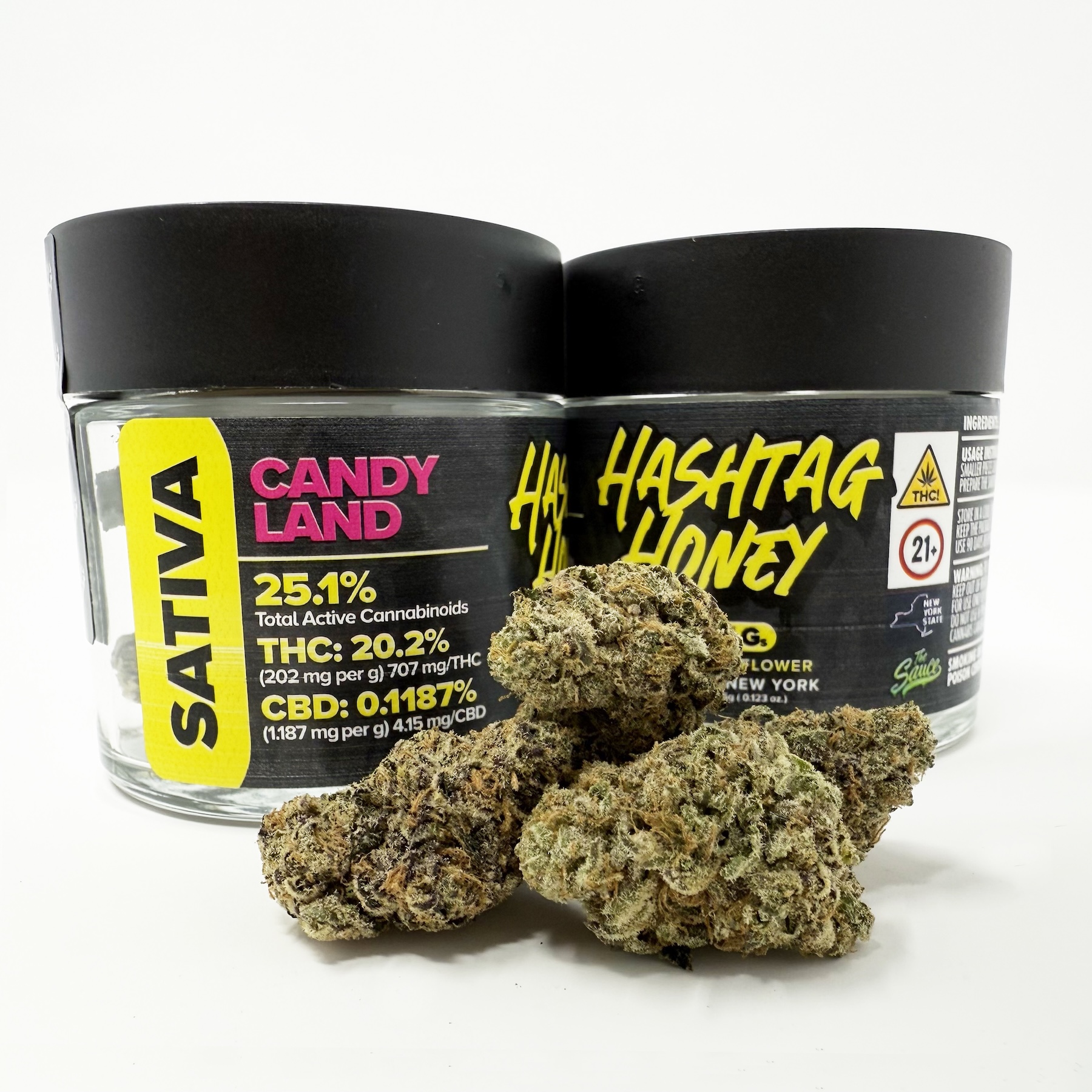 Hashtag Honey Candyland Flower (Sativa) 25.1% {3.5g}