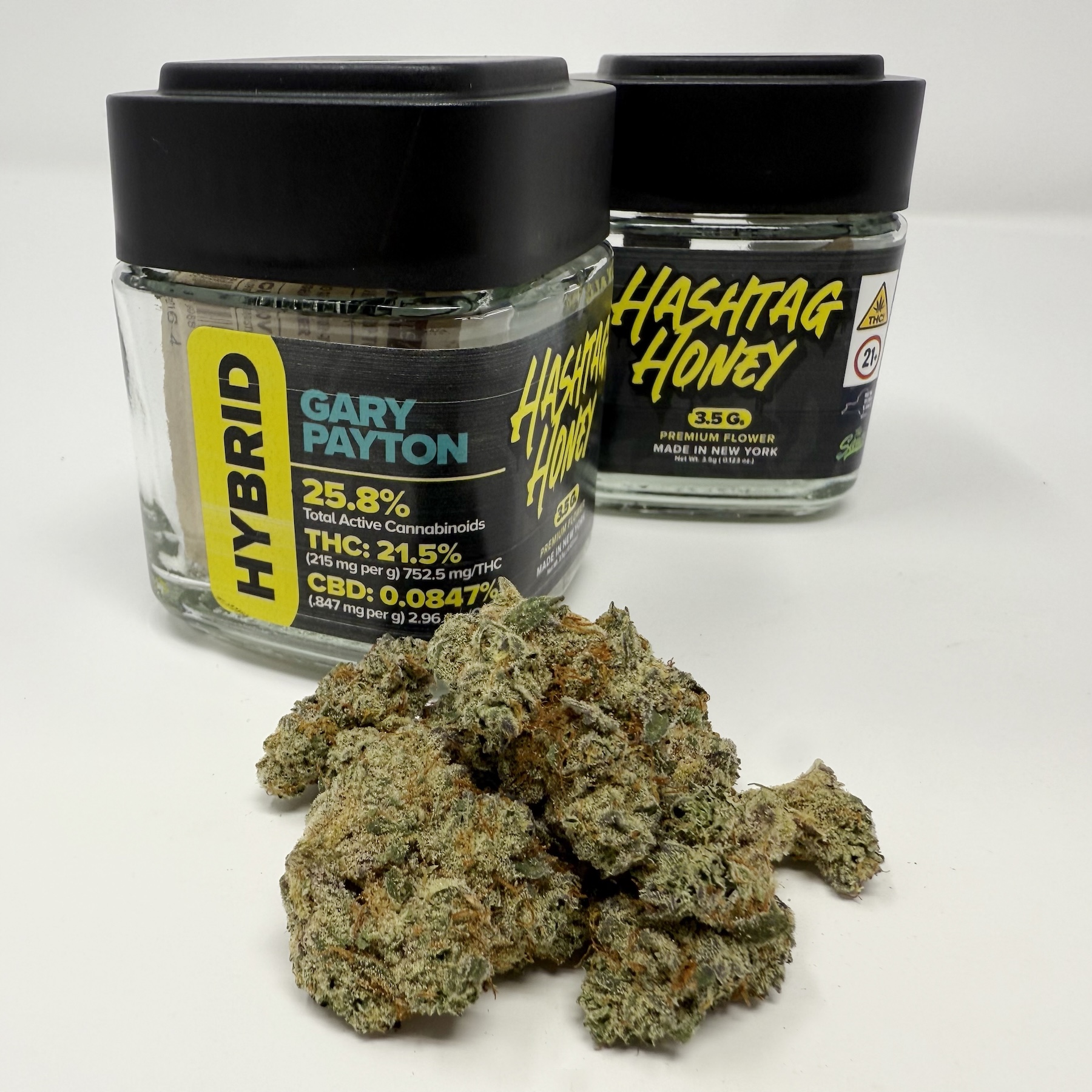 Hashtag Honey Gary Payton Flower (Hybrid) 21% {3.5g}
