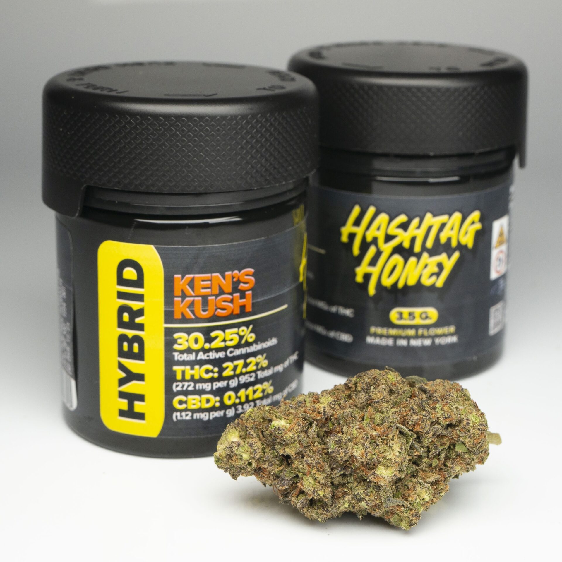 Hashtag Honey Ken's Kush Flower (Hybrid) 27.2% {3.5g}