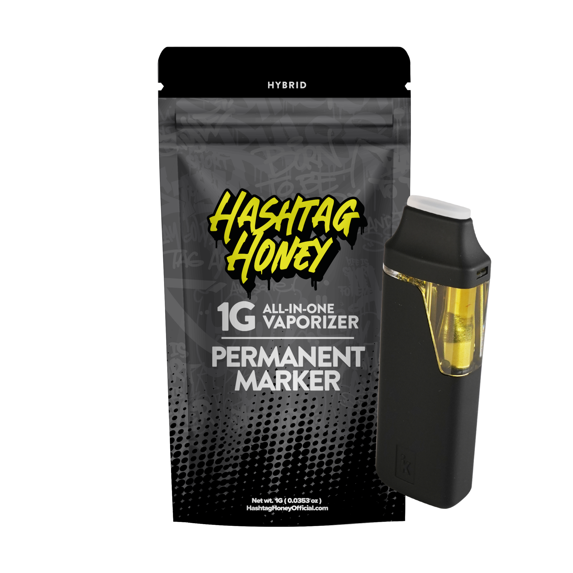 Hashtag Honey Permanent Marker All-In-One Vapes {1g}