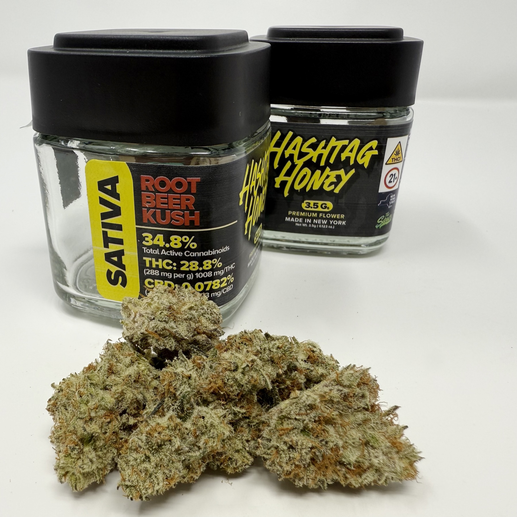 Hashtag Honey Root Beer Kush Flower  (Hybrid) {3.5g}