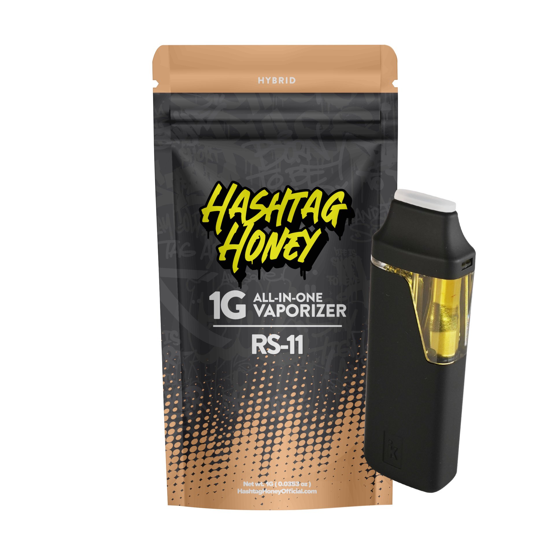 Hashtag Honey RS-11 All-In-One Vapes (Hybrid) 84.9% {1g}