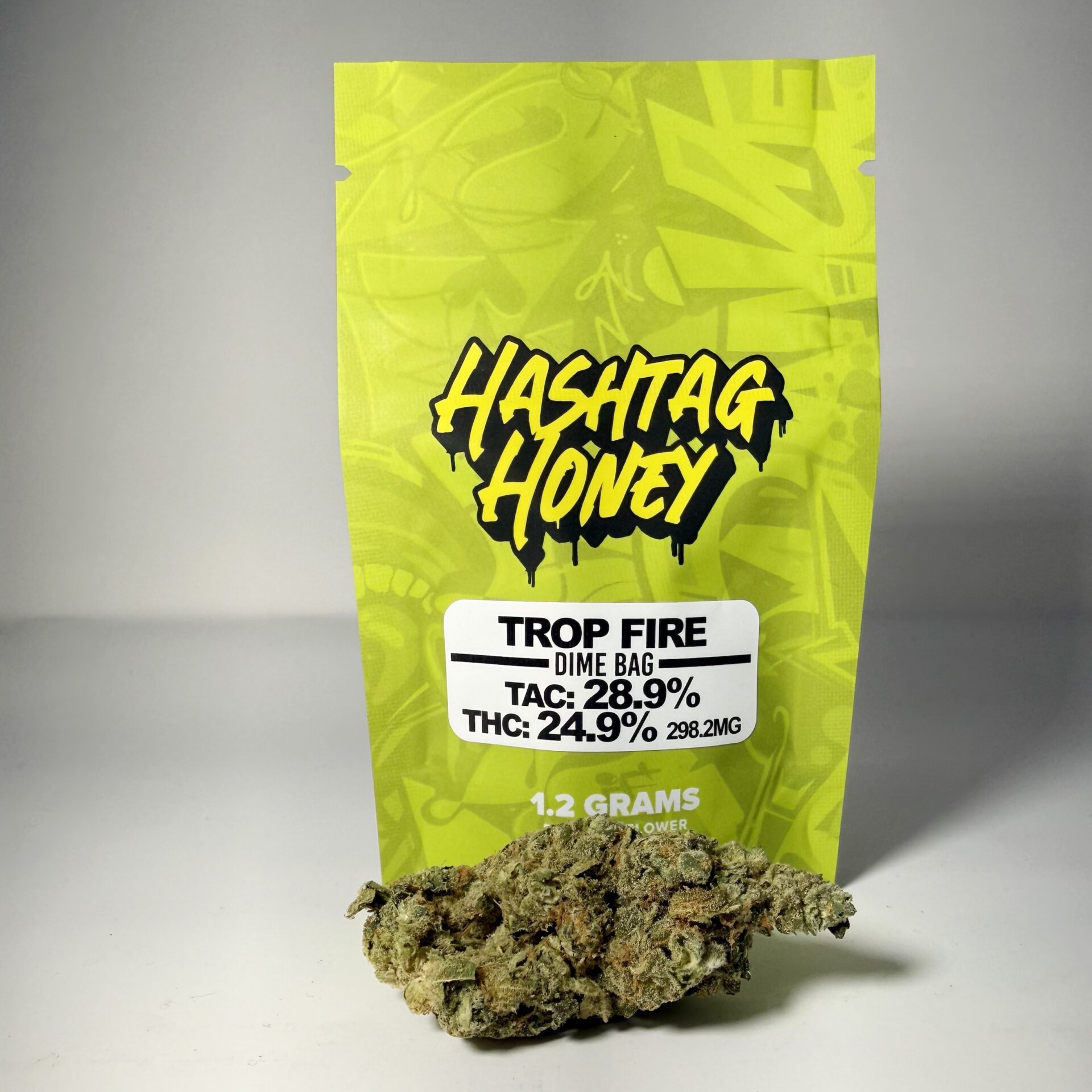 Hashtag Honey Trop Fire Flower  (Hybrid) 25% {1.2g}