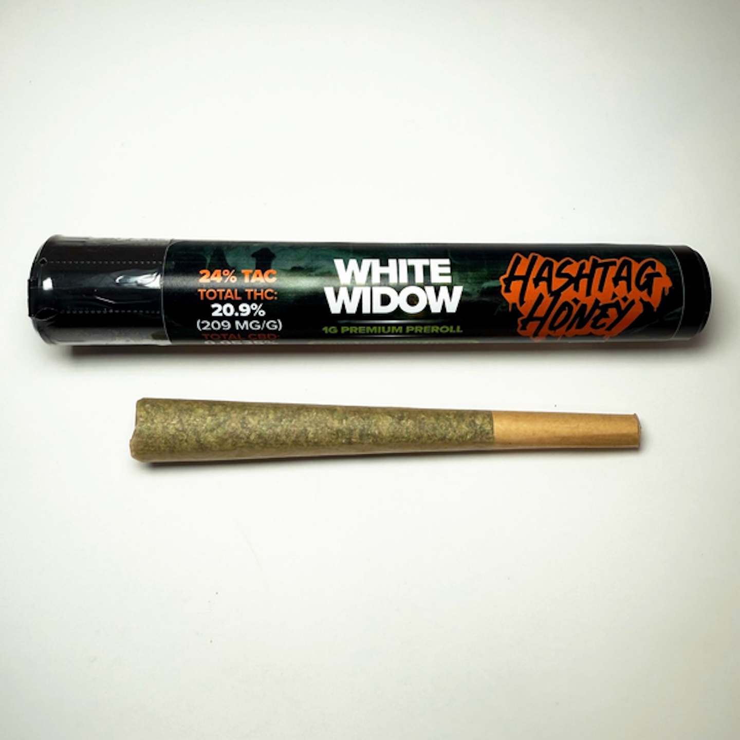 Hashtag Honey White Widow Pre-Roll (Hybrid Sativa) 20% {1g}