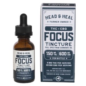 Head & Heal THC:CBG Focus Blend Tincture {150mg}