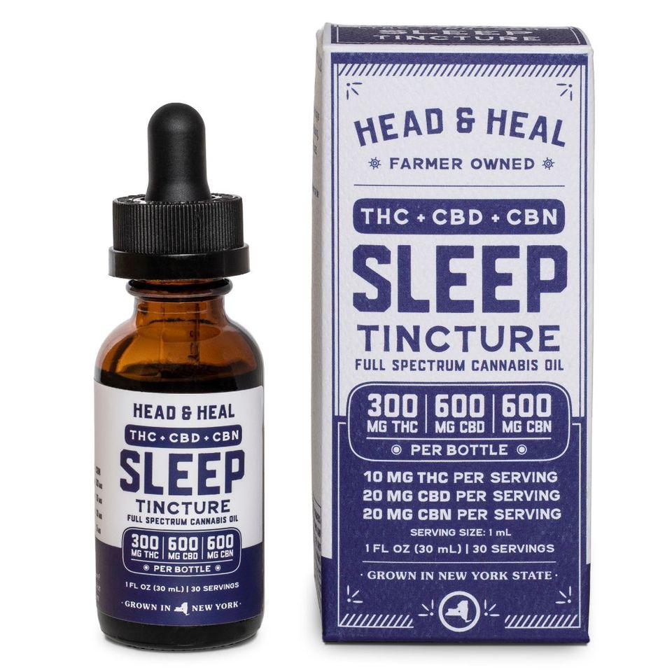 Head & Heal THC:CBN:CBD Sleep Blend Tincture {300mg}