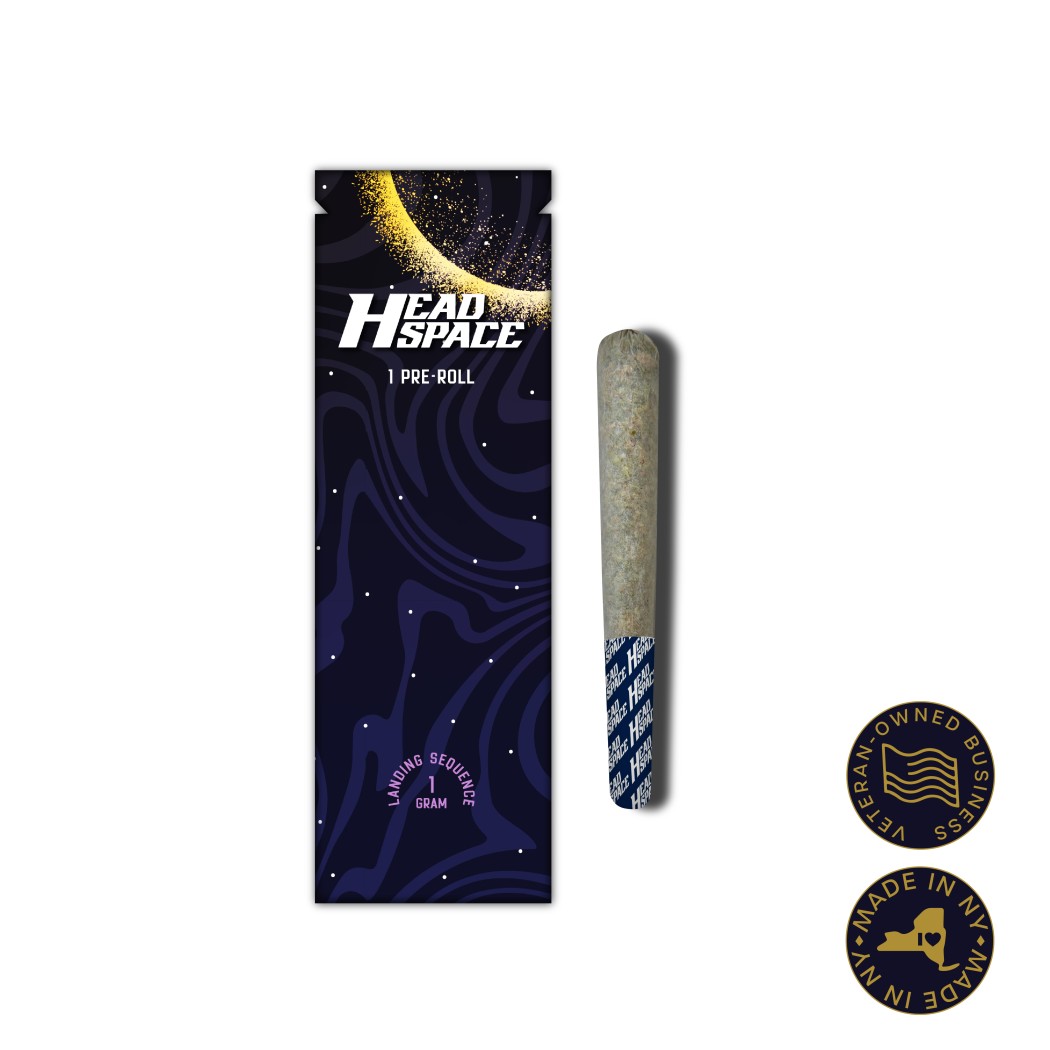 Head Space Big Bad Wolf Infused Pre-Roll (Hybrid Indica) 21.67% {1g}
