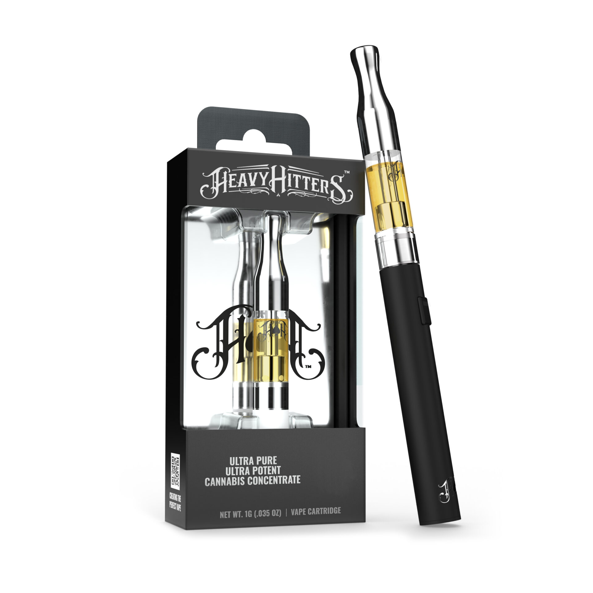 Heavy Hitters Northern Lights Cartridge Vape (Indica) 93% {1g}