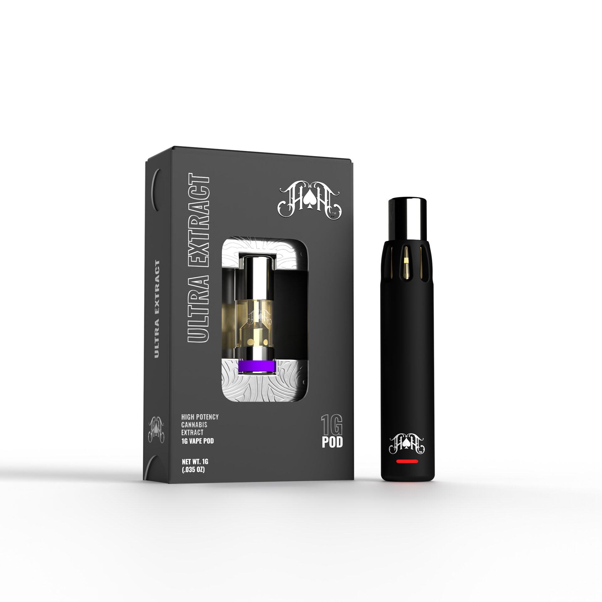 Heavy Hitters Pineapple Express Vape Pods  (Hybrid) 94% {1g}