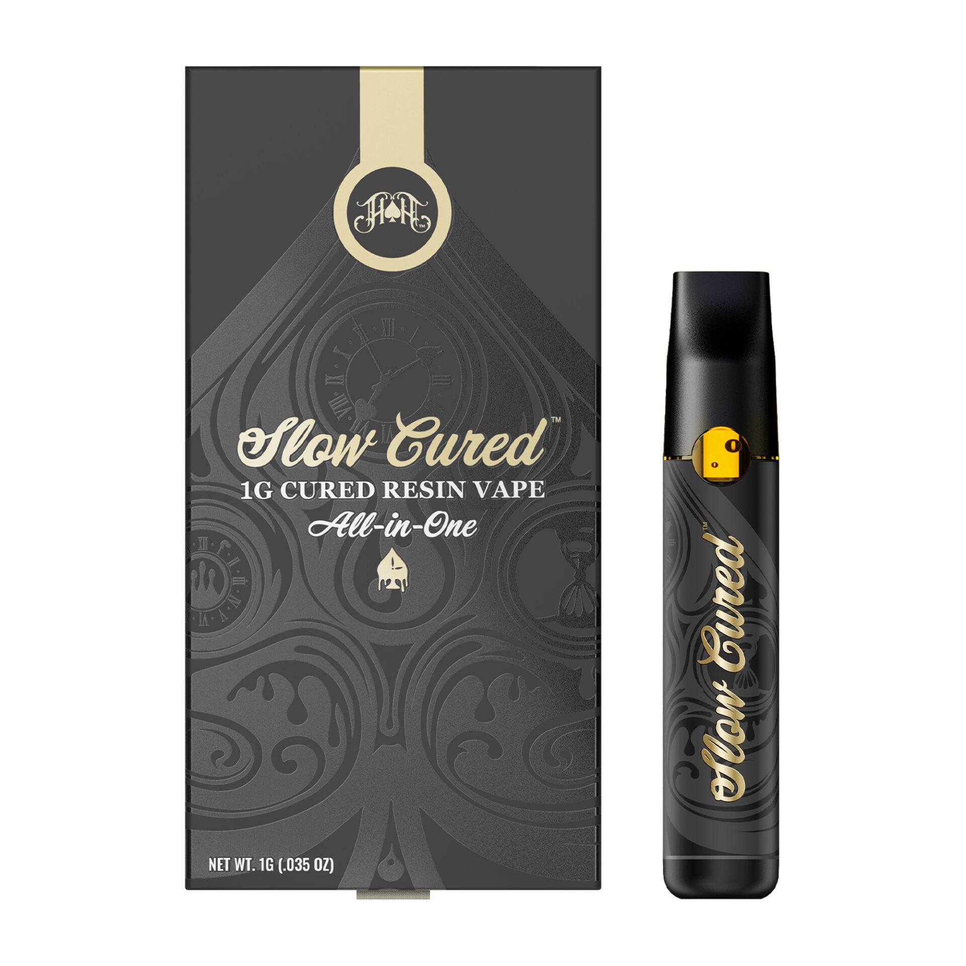 Heavy Hitters Sherb Cream Pie Cured Resin All-In-One Vapes  (Indica) 95% {1g}