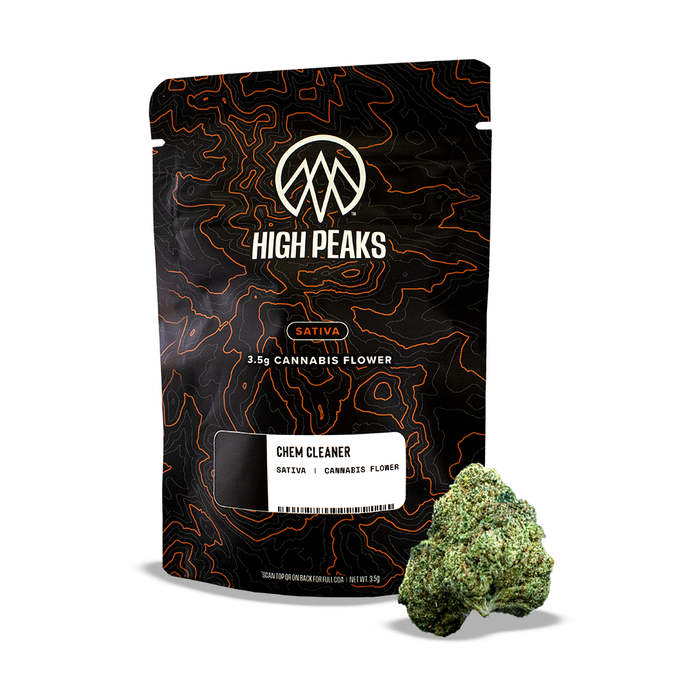 High Peaks Chem Cleaner Flower  (Sativa) 33% {3.5g}