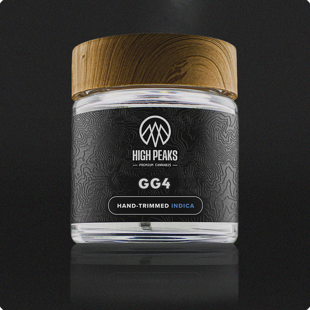 High Peaks Pine, Earthy GG#4 Flower  (Sativa) 25% {3.5g}