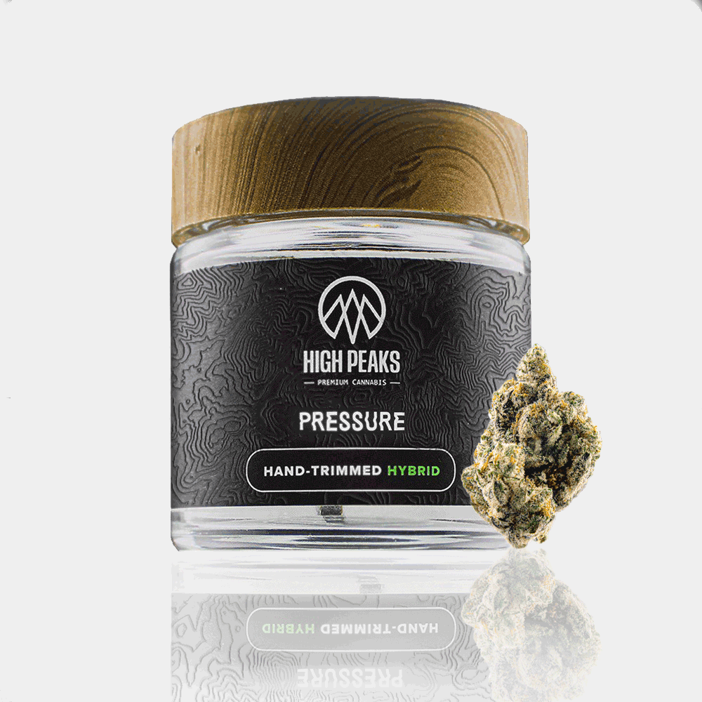 High Peaks Pressure Flower  (Indica) 24% {3.5g}