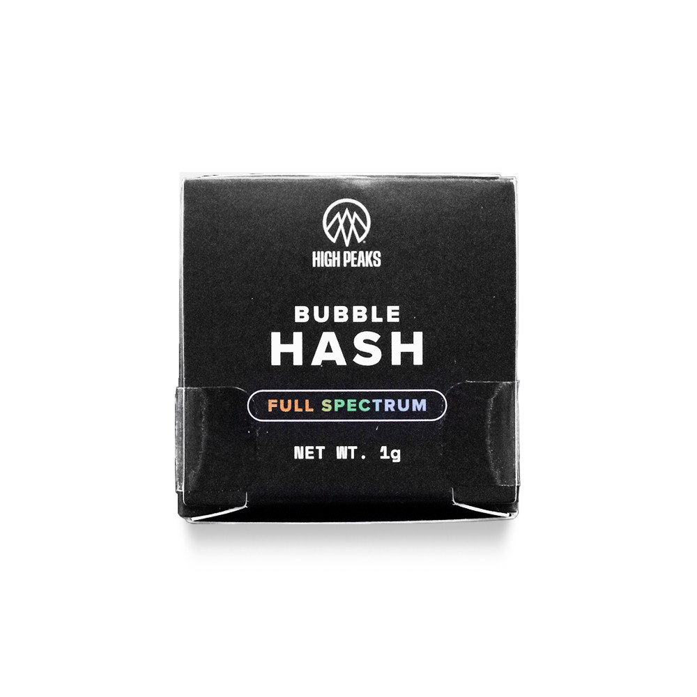 High Peaks Micron Full Spectrum Bubble Hash  (Hybrid) 54% {1g}