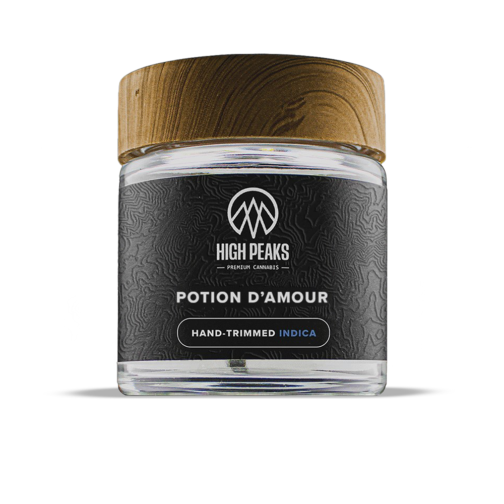 High Peaks Potion D'Amour Flower (Hybrid Indica) 20% {3.5g}