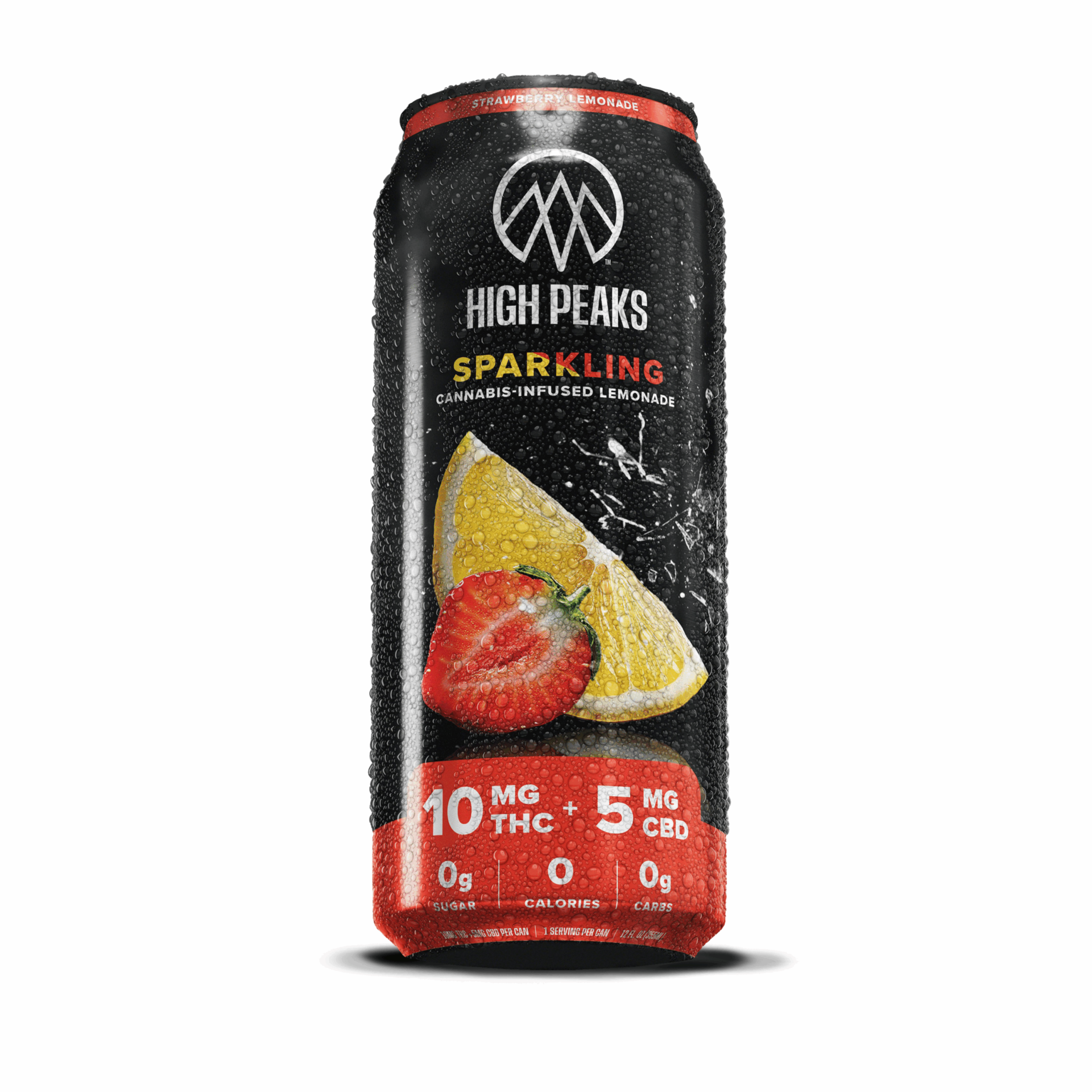 High Peaks Sparkling Strawberry Lemonade Sparkling Drink {10mg}