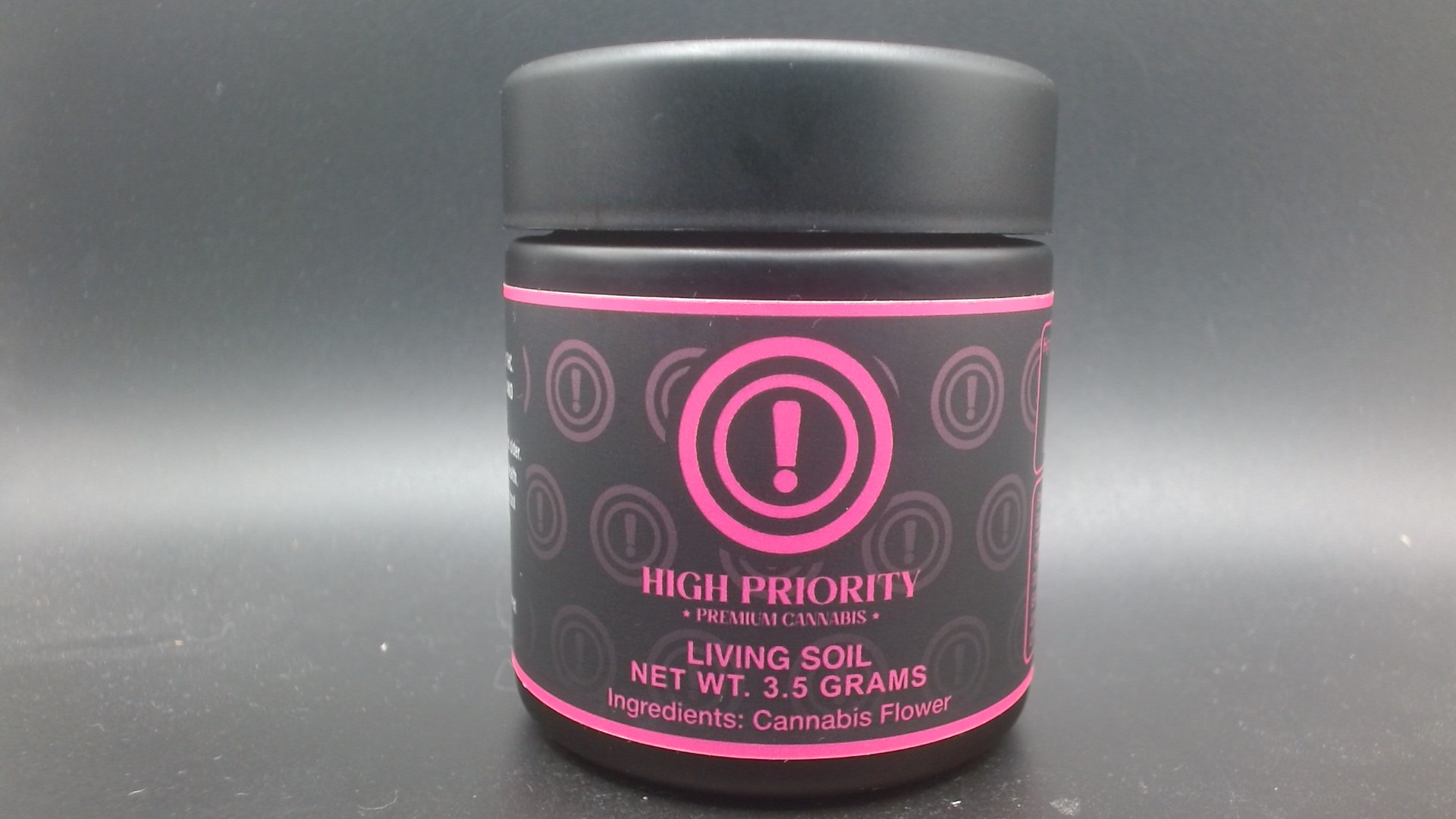 High Priority Lemon Cherry Gelato Jar Flower  (Hybrid) 20.4% {3.5g}