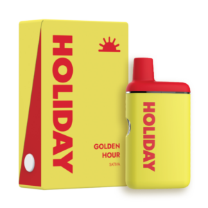 Holiday Golden Hour Disposable Vape Sativa