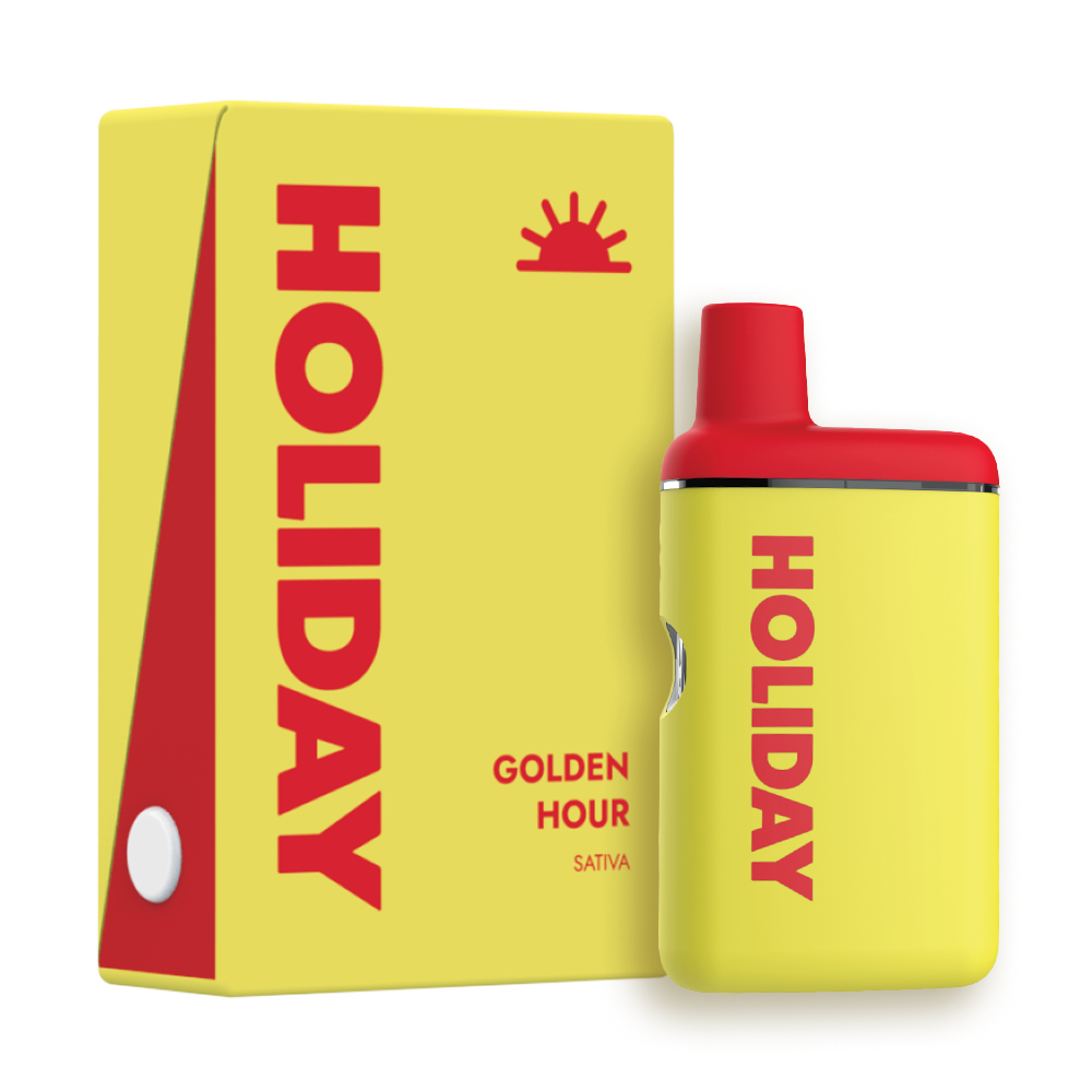 Holiday Golden Hour Disposable Vape (Sativa) {1g}