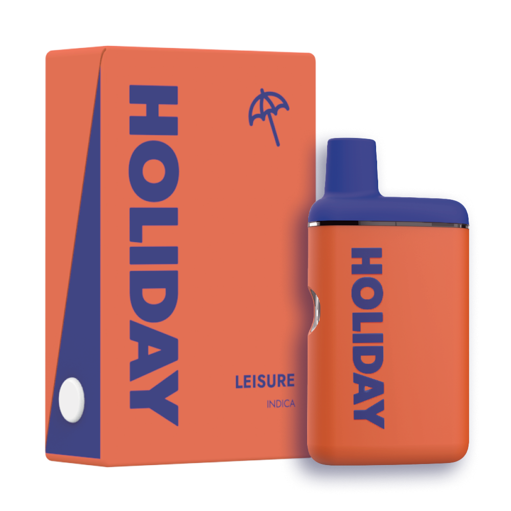 Holiday Leisure Disposable Vape (Indica) {1g}