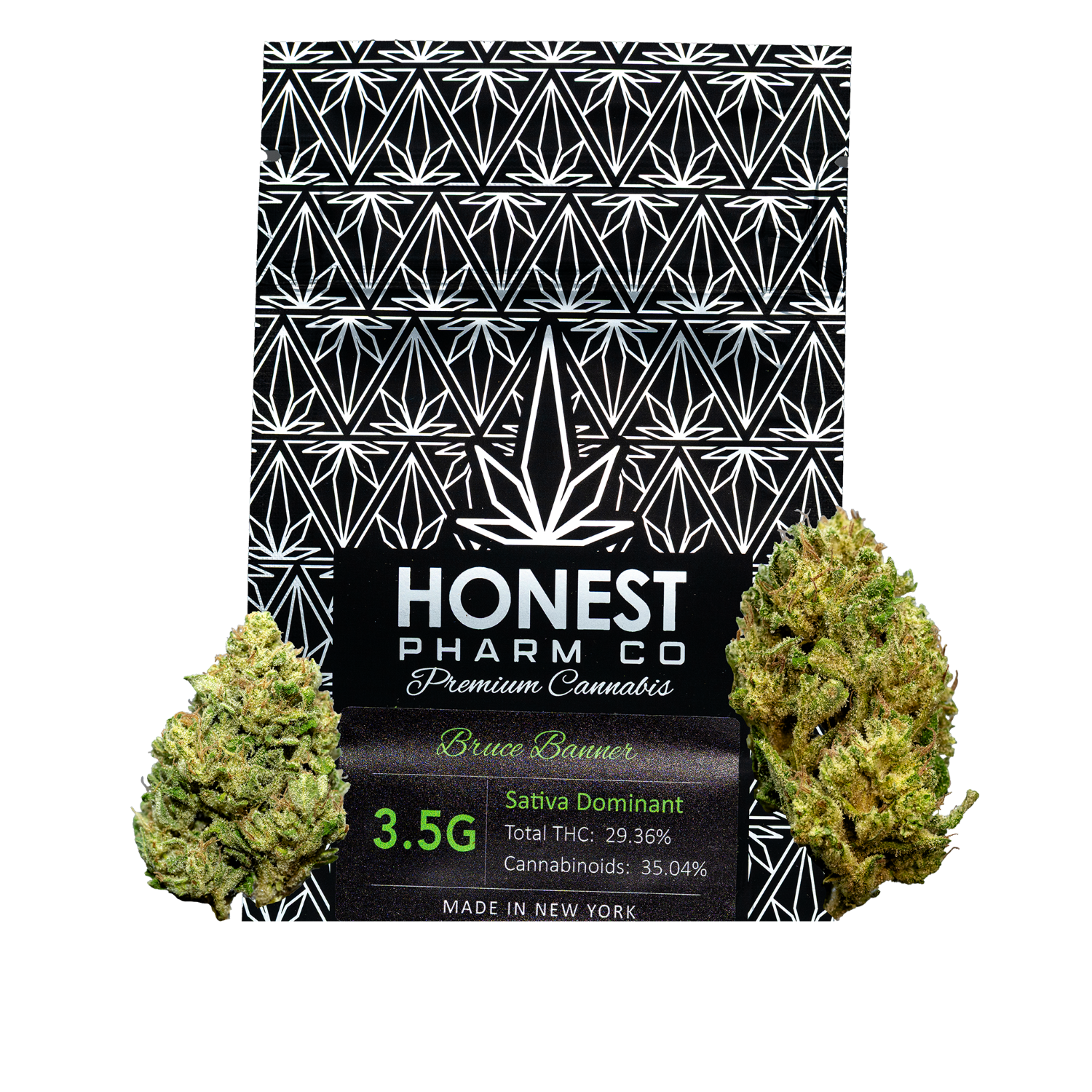 Honest Pharm Bruce Banner Flower (Sativa) 29.3% {3.5g}