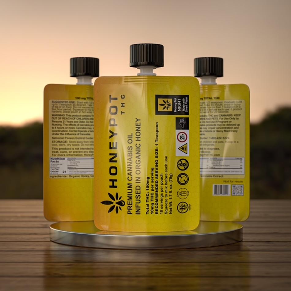 HoneyPot Honey Night Edible {100mg}