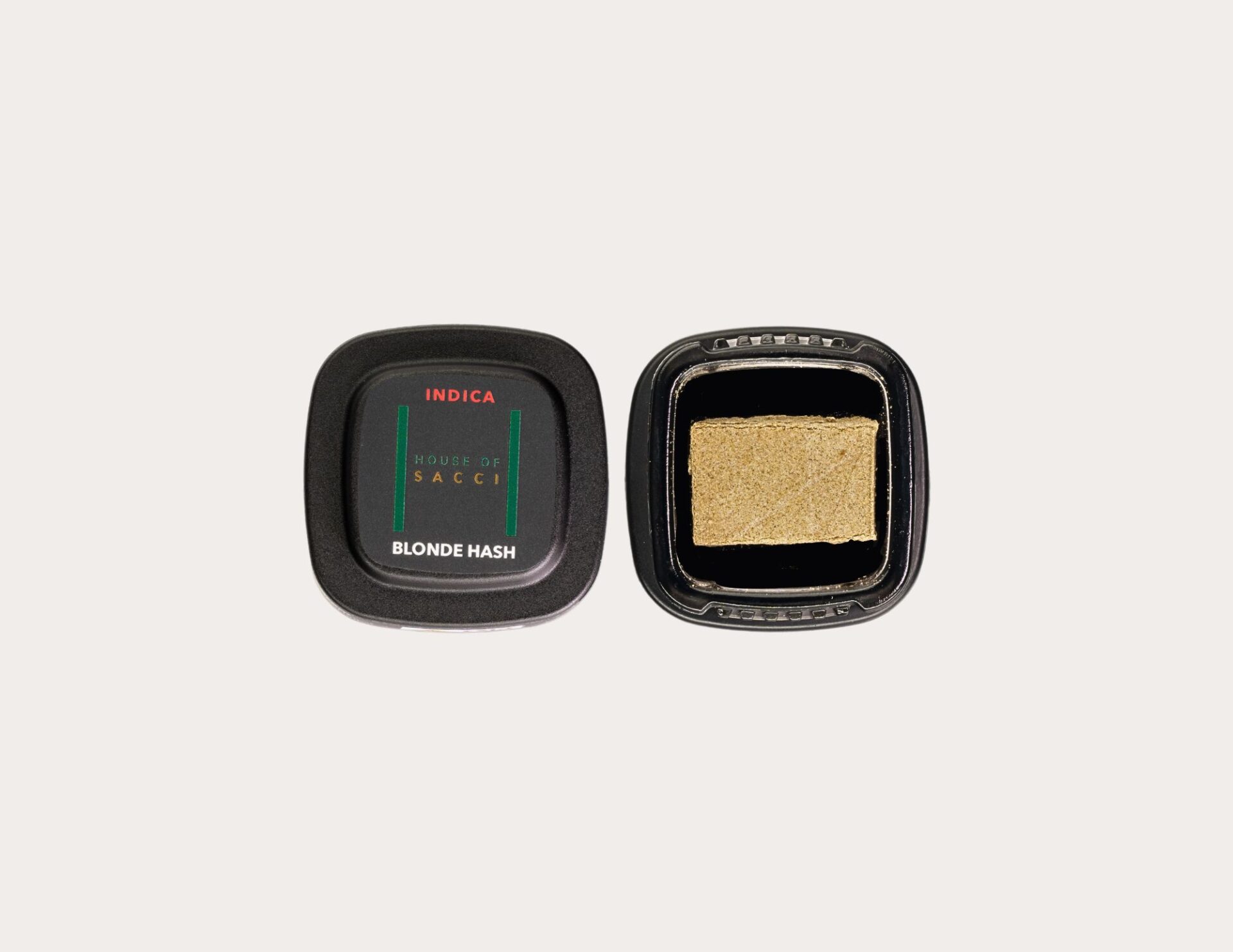 House of Sacci Blonde Hash  (Indica) 53.94% {1g}