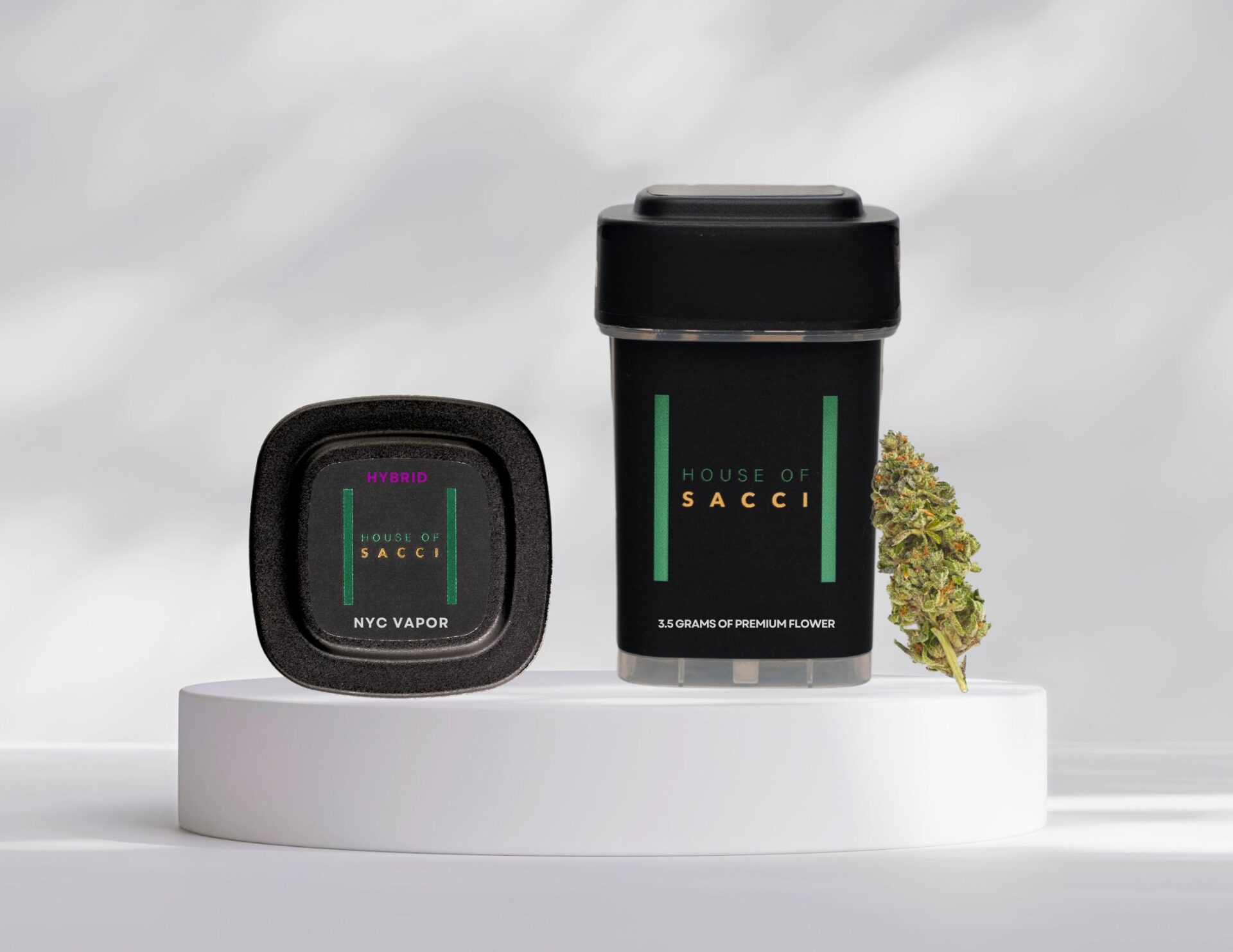 House of Sacci New York City Vapor Flower  (Hybrid) 33% {3.5g}