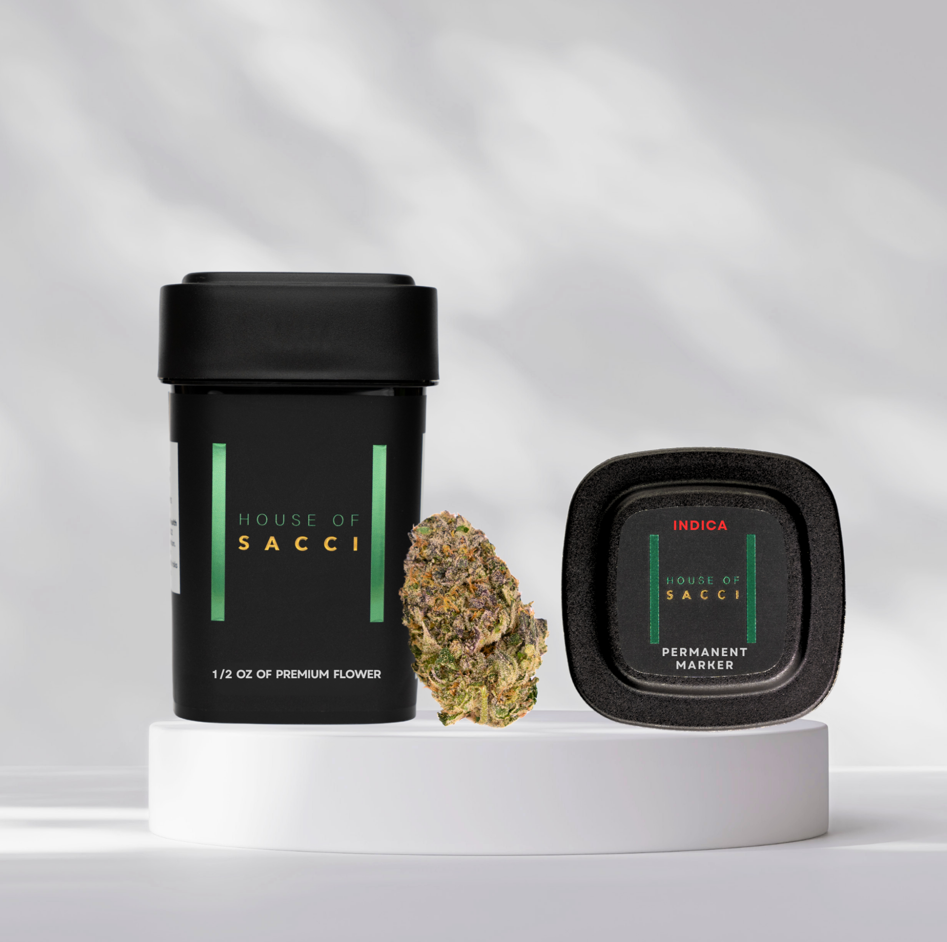 House of Sacci Permanent Marker Flower  (Indica) 24.23% {14g}