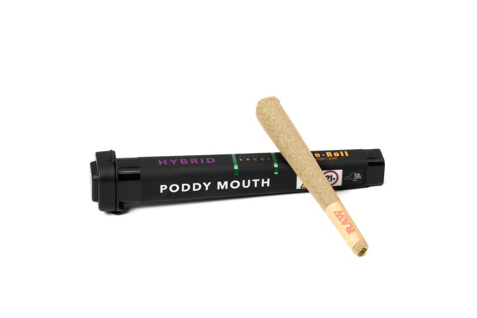 House of Sacci Poddy Mouth Pre-Roll (Hybrid) 22.5% {1g}