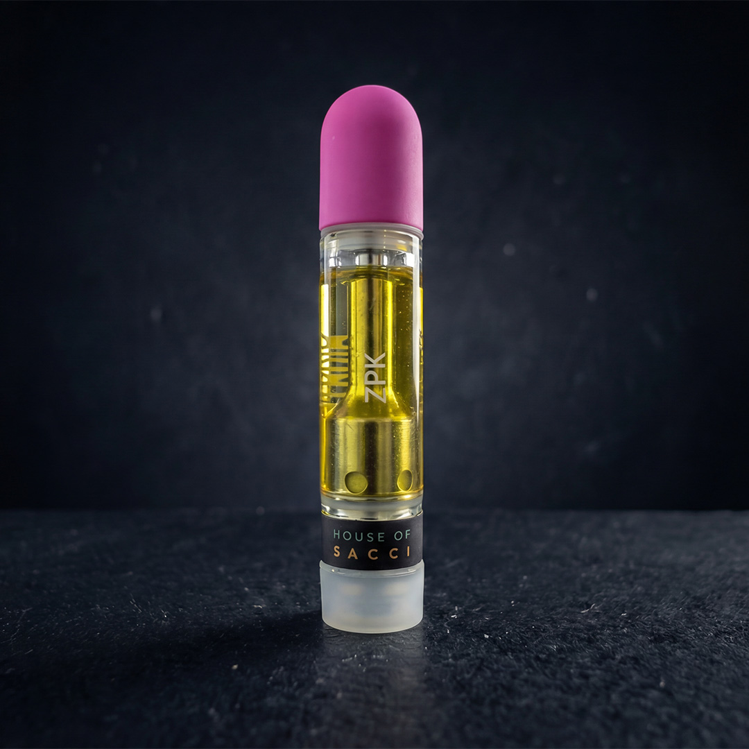 House of Sacci ZPK Threaded Vape Cartridges  (Hybrid) 92.57% {1g}
