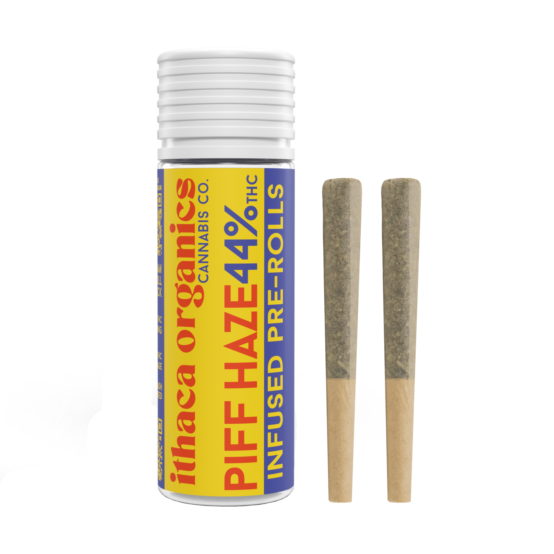Ithaca Organics Piff Haze Infused Pre-Rolls 2-pack (Sativa) 44% {1.5g}
