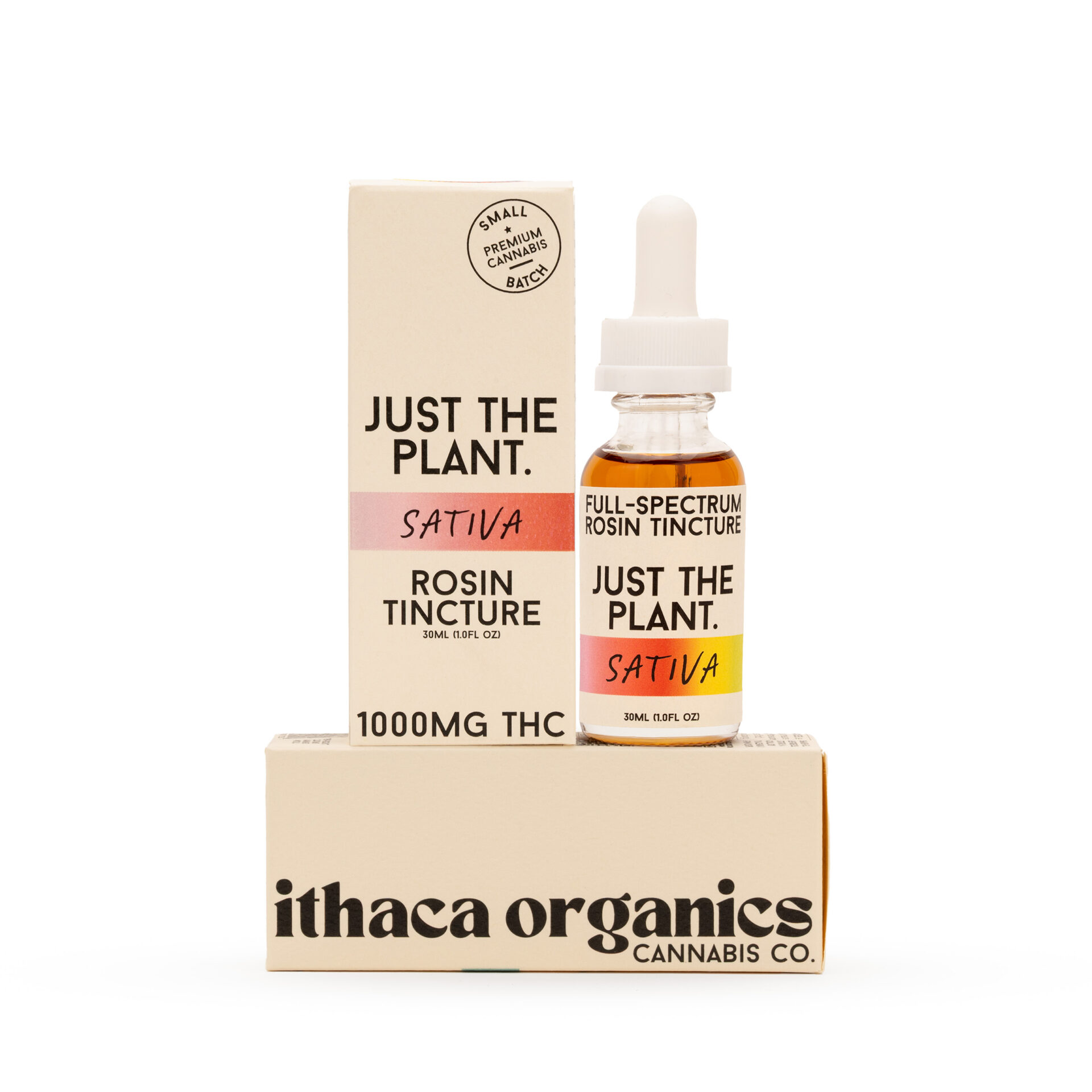 Ithaca Organics Just The Plant Tinctures  (Sativa) {1000mg}