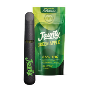 Jaunty All In One Vape Infusions Green Apple