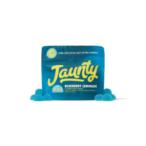 Jaunty Blueberry Lemonade Thcthcvcbc Gummy 10 Pack Sativa 100mg